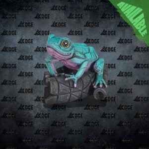ED43AP African Frog – Figure (Aqua / Pink) (Pre-owned)