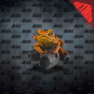 ED43OR African Frog – Figure (Orange) (Pre-owned)