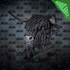 EDB30B Highland Cow – Bust (Black) (Pre-owned)