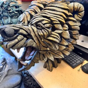 Edge Sculpture Bust Grizzly Bear - Retired - PRE OWNED