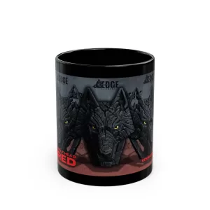 EDWWFC The Wolf Head Wolverhampton Wanderers - Bust (Black) 11oz Mug