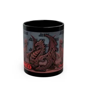 ED27R Heraldic Dragon – Figure (Red) 11oz Mug