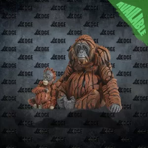 EDMIN14 Orangutan and Baby – Miniature (Pre-owned)