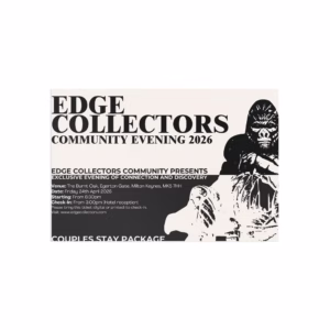 Couples Stay Package - Edge Collectors Community Evening April 2026